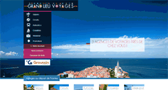 Desktop Screenshot of grandlieuvoyages.fr
